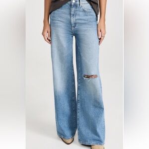 NWOT  DL1961 Hepburn Wide Leg: High Rise Vintage 32' Jeans size 29